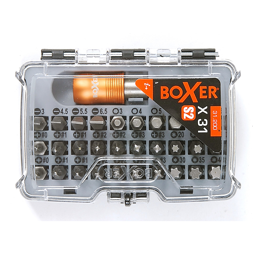 Bitssett Boxer S2-Stål