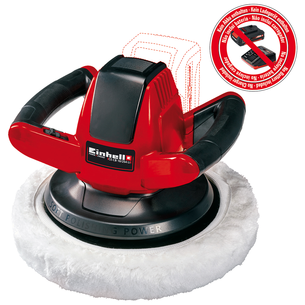 Polermaskin Einhell CE-CB 18/254 Li-Solo