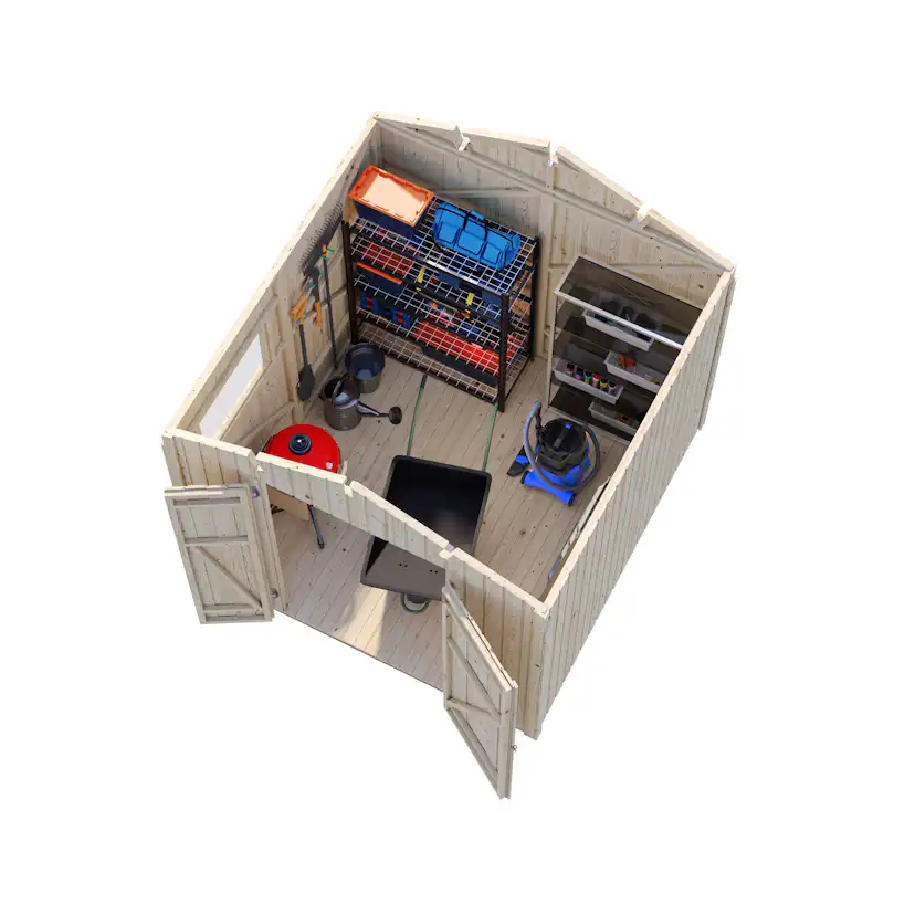 Redskapsbod Palmako Nils 5,4 m2