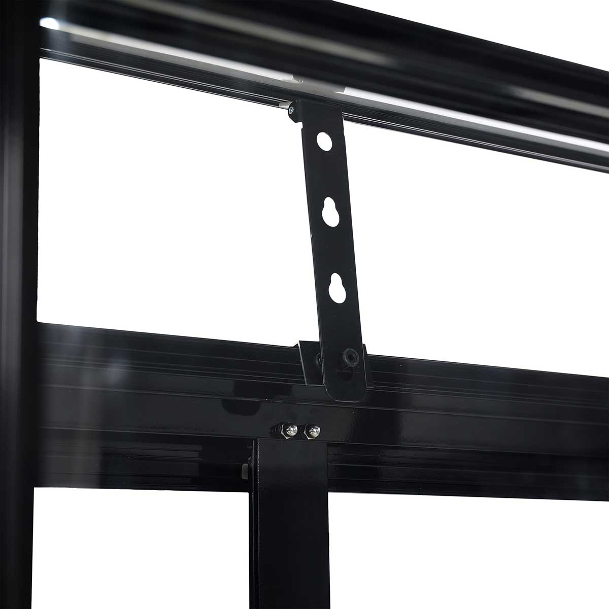 Drivhus Metalcraft 91x51x157 cm Sort Rektangulær