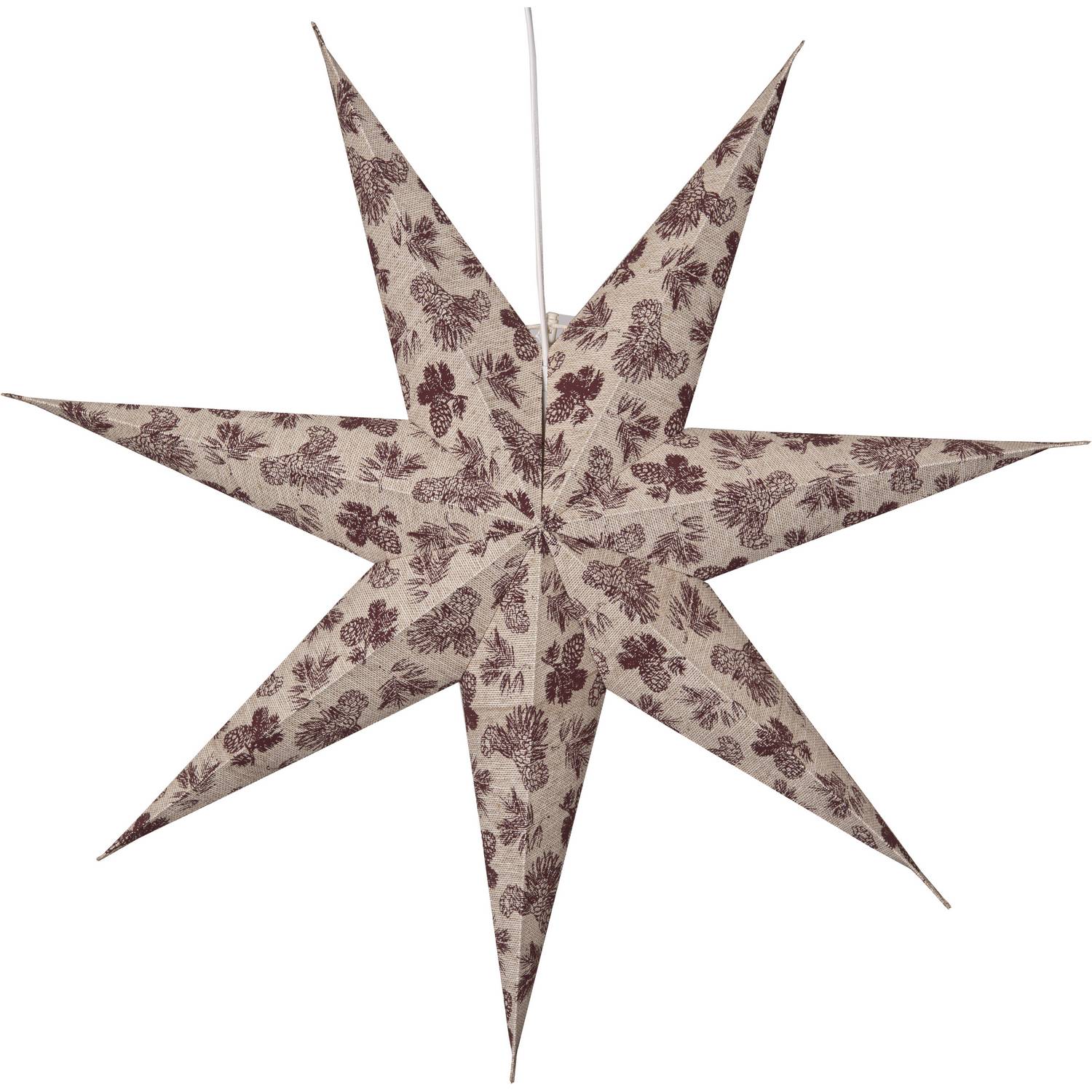 Adventstjerne Star Trading Cotton Kongle