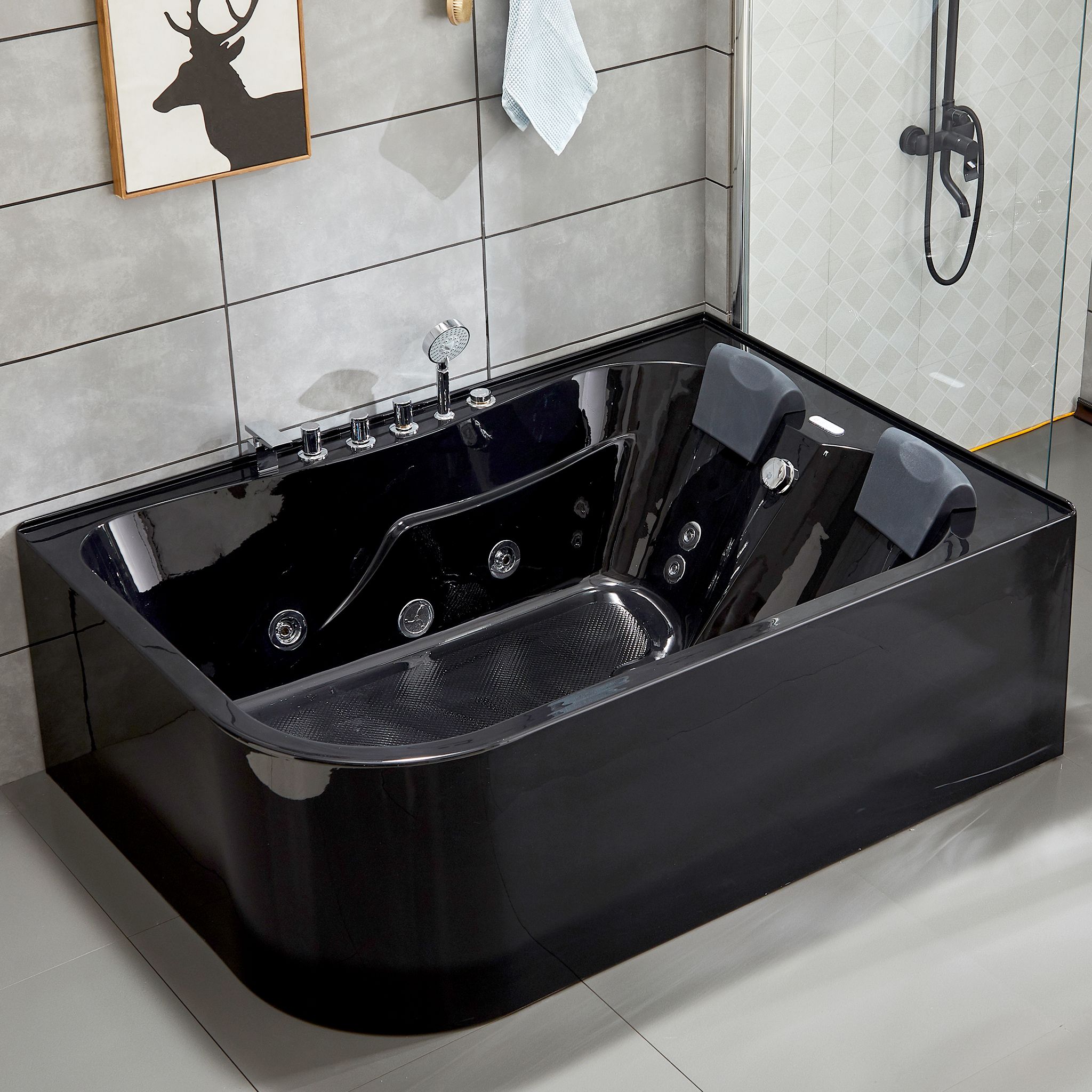 Boblebadekar Lyfco med med Varmeapparat og Lysterapi BK-008