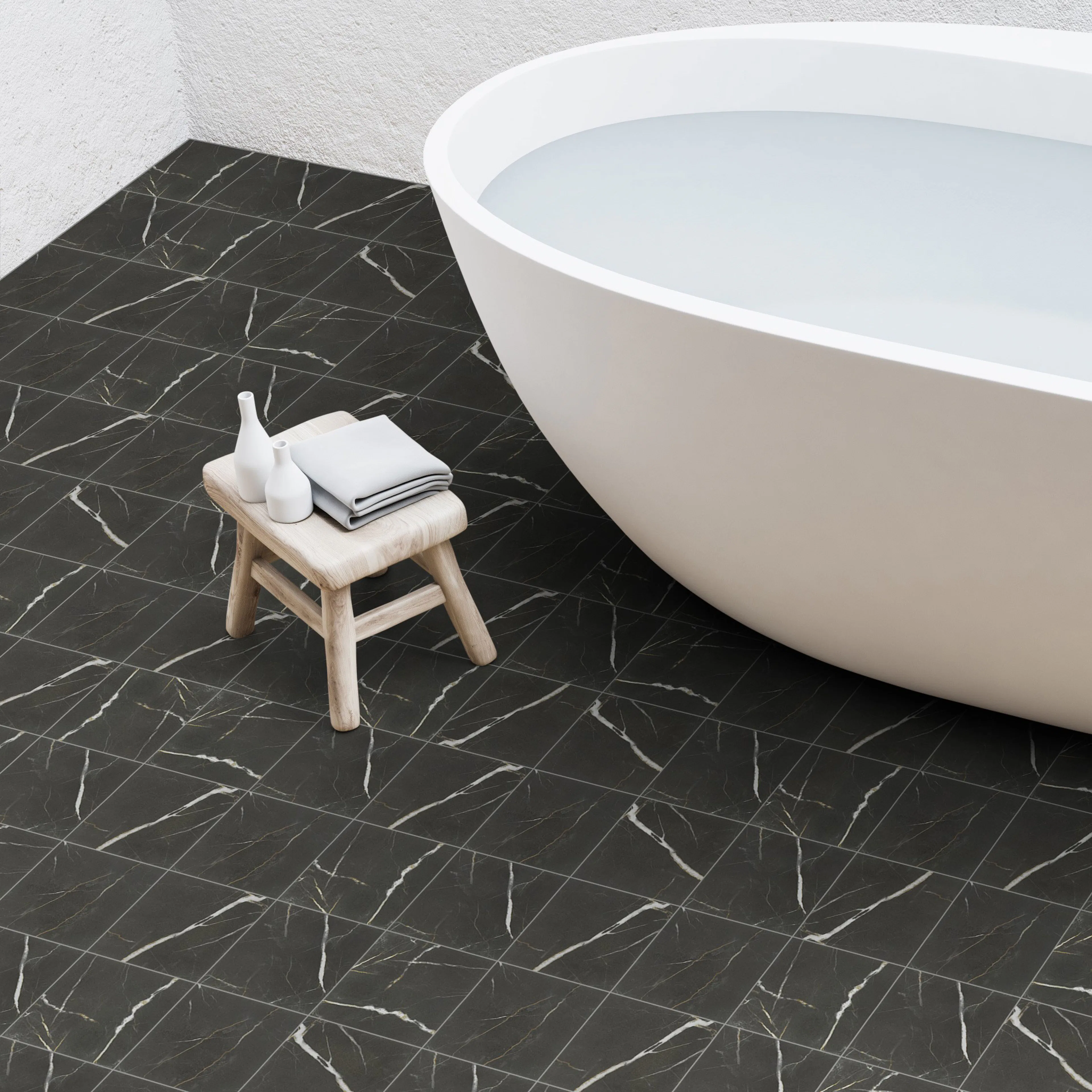 Klinker Ceramiche Keope Elements Lux Port Laurent Sort 15x15 cm