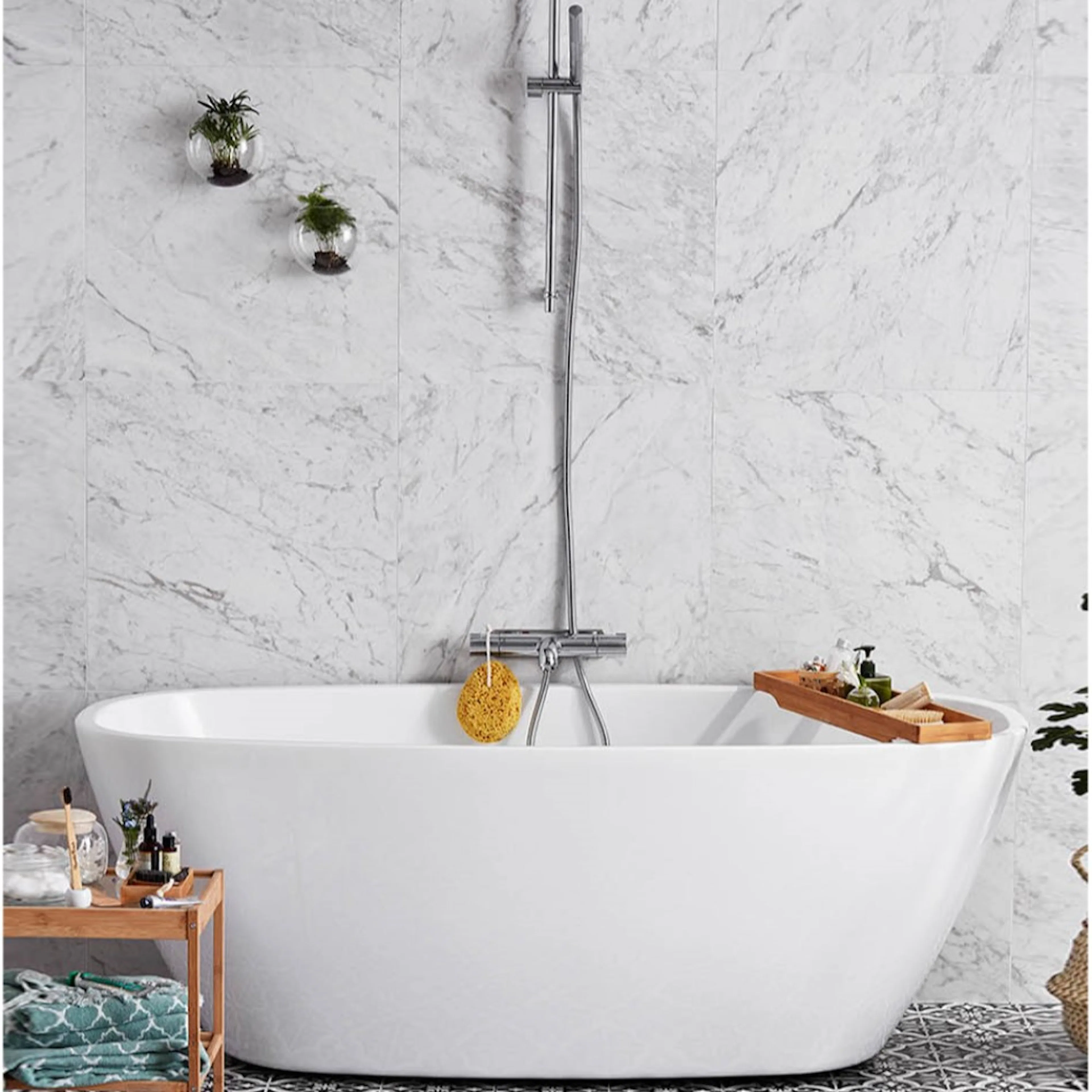 Badkar Alterna Elisse 1600 mm Längd: 1500 mm