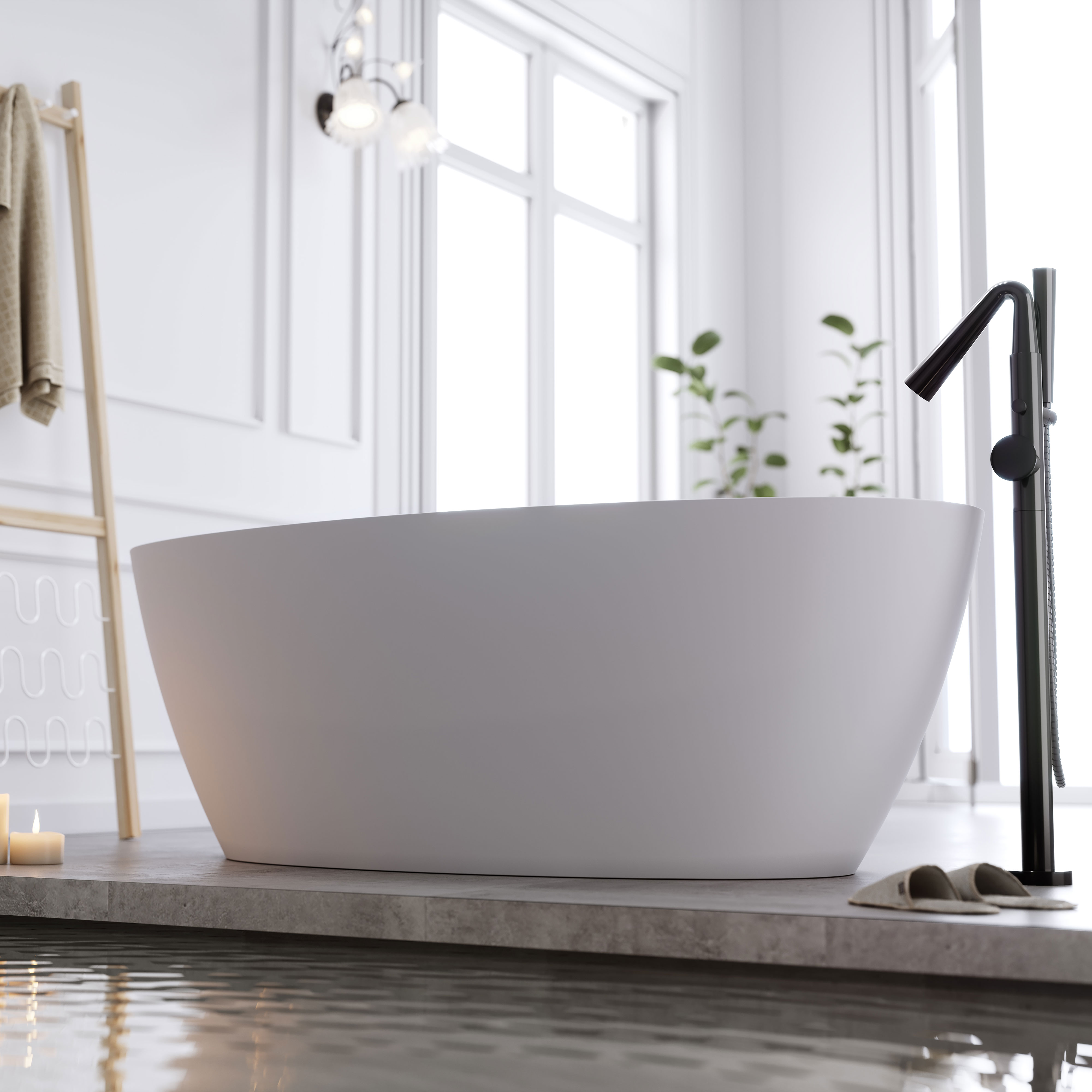 Badekar Bathlife Sund Matt