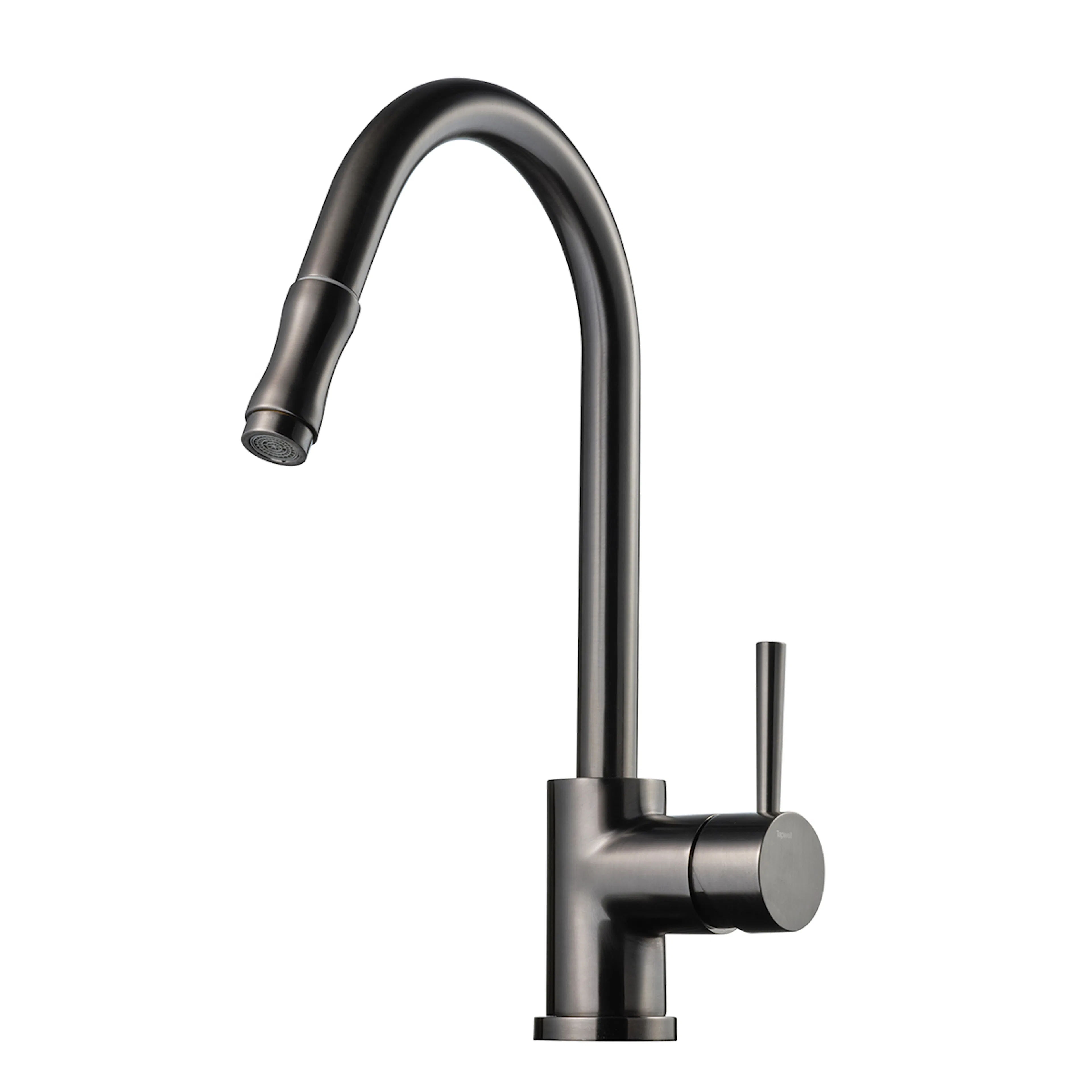 Børstet Black Chrome