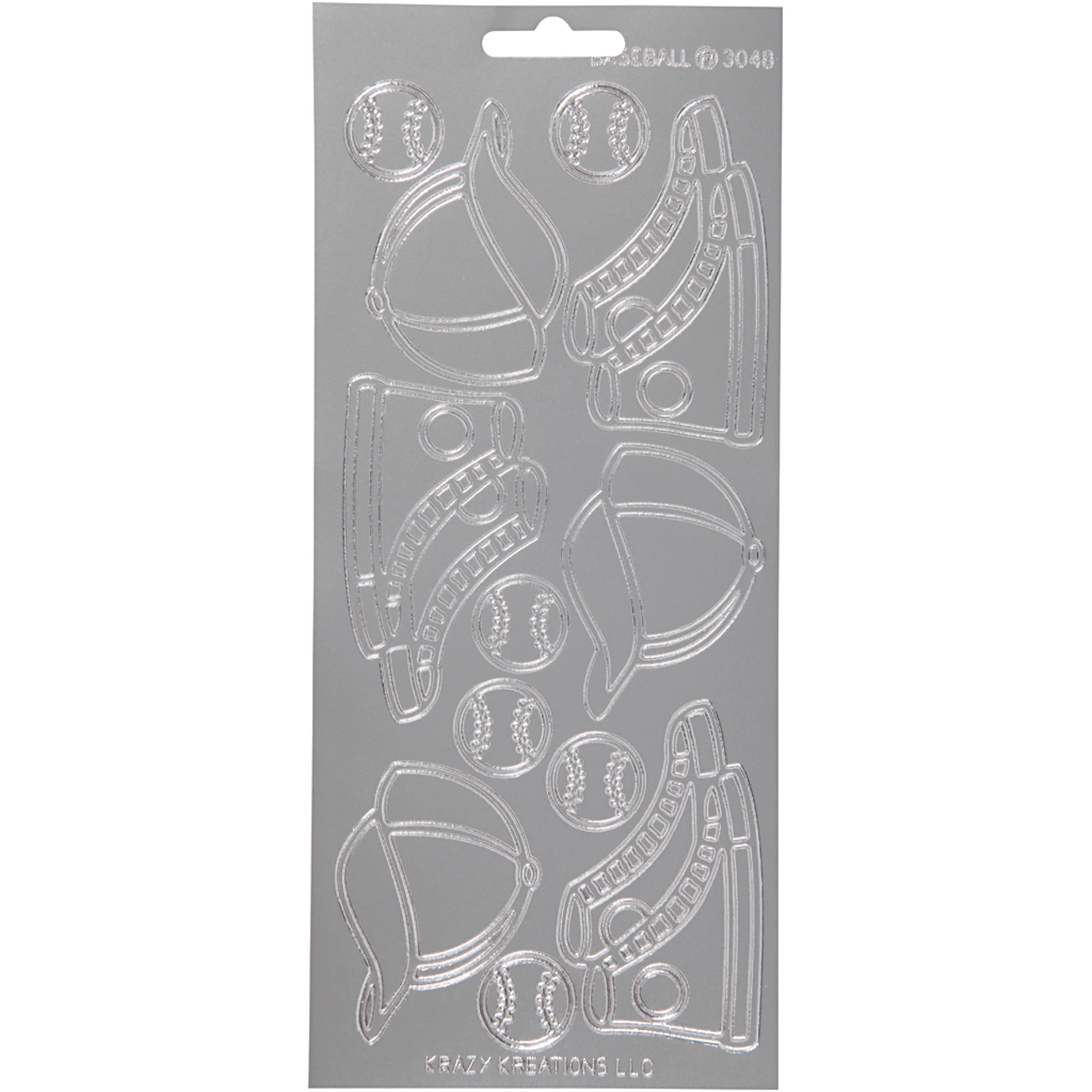 Stickers Creativ Company Sport Baseball 10x23 cm