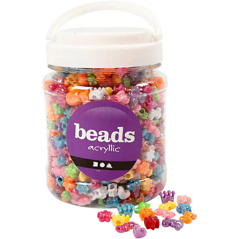 Figurmix Creativ Company Ass Farger D10 mm Hullstr 3 mm 700 ml/1 Pk