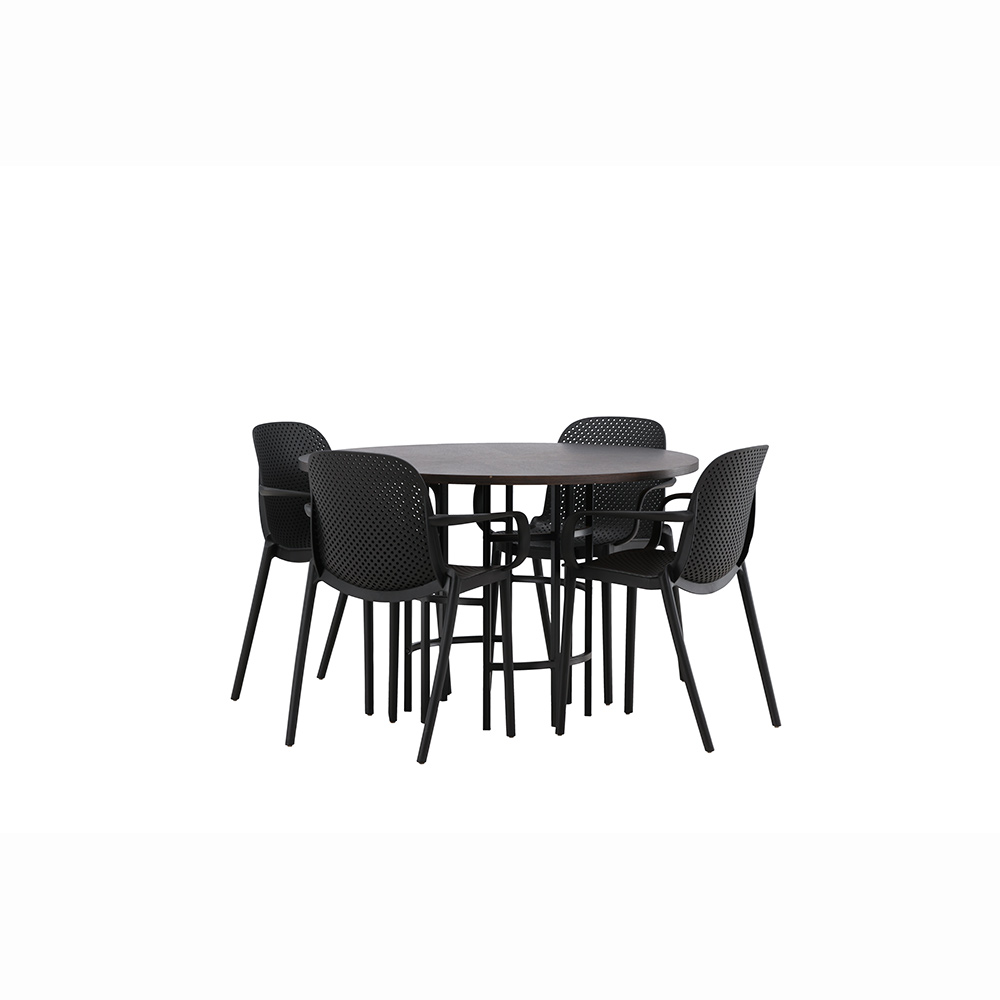 Spisegruppe Venture Home Copenhagen med 4 Baltimore Stoler