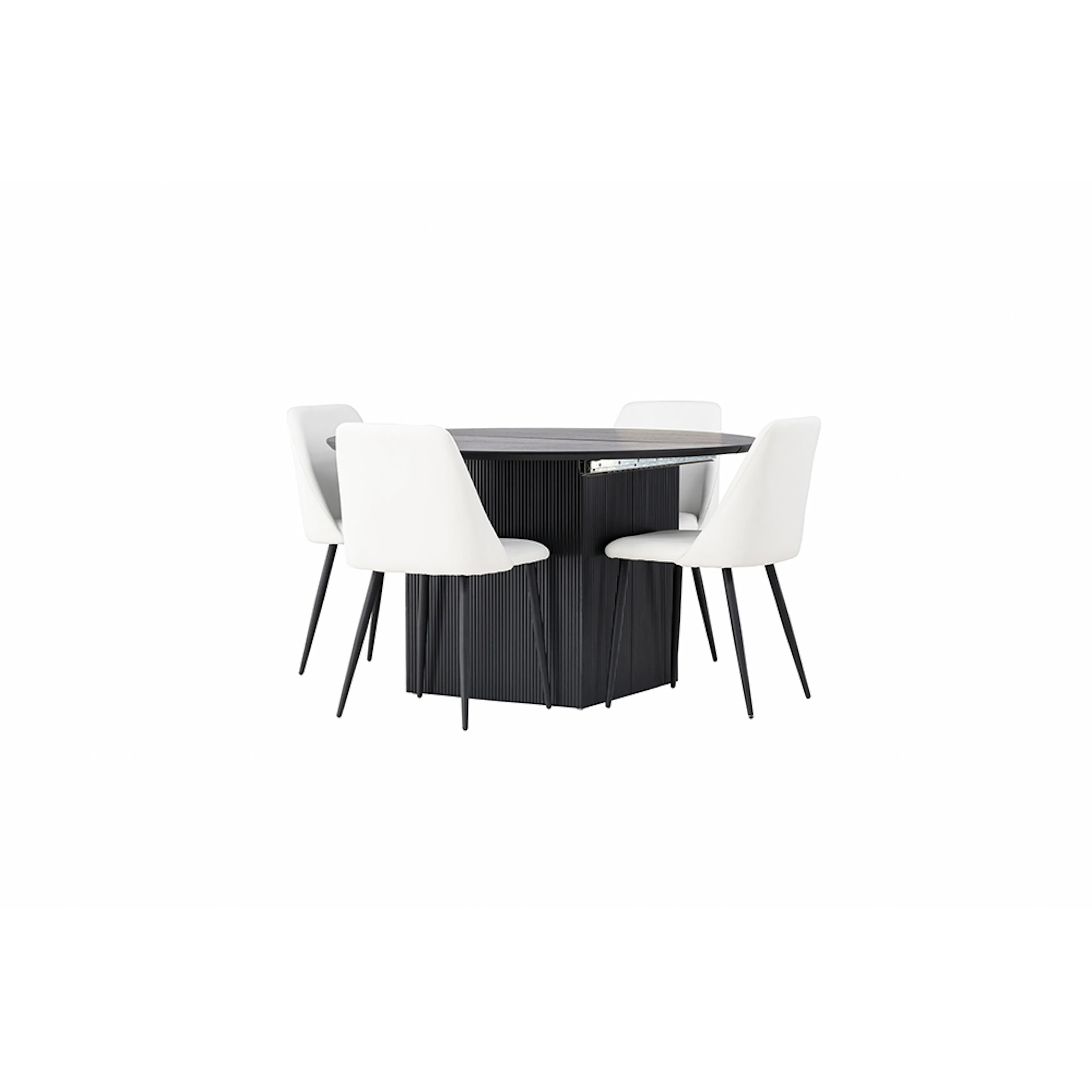 Spisegruppe Venture Home Matilda med 4 Night Stoler