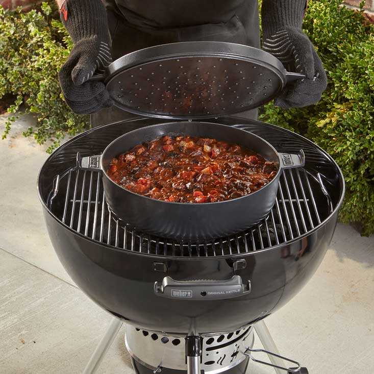 Støpejernsgryte Weber Duo GBS