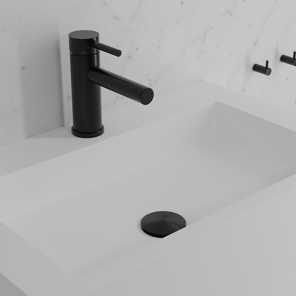 Servantbatteri Scandtap Steel Clear Shadow
