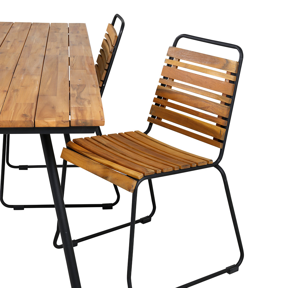 Spisegruppe Venture Home Chane med 4 Billy Spisestoler