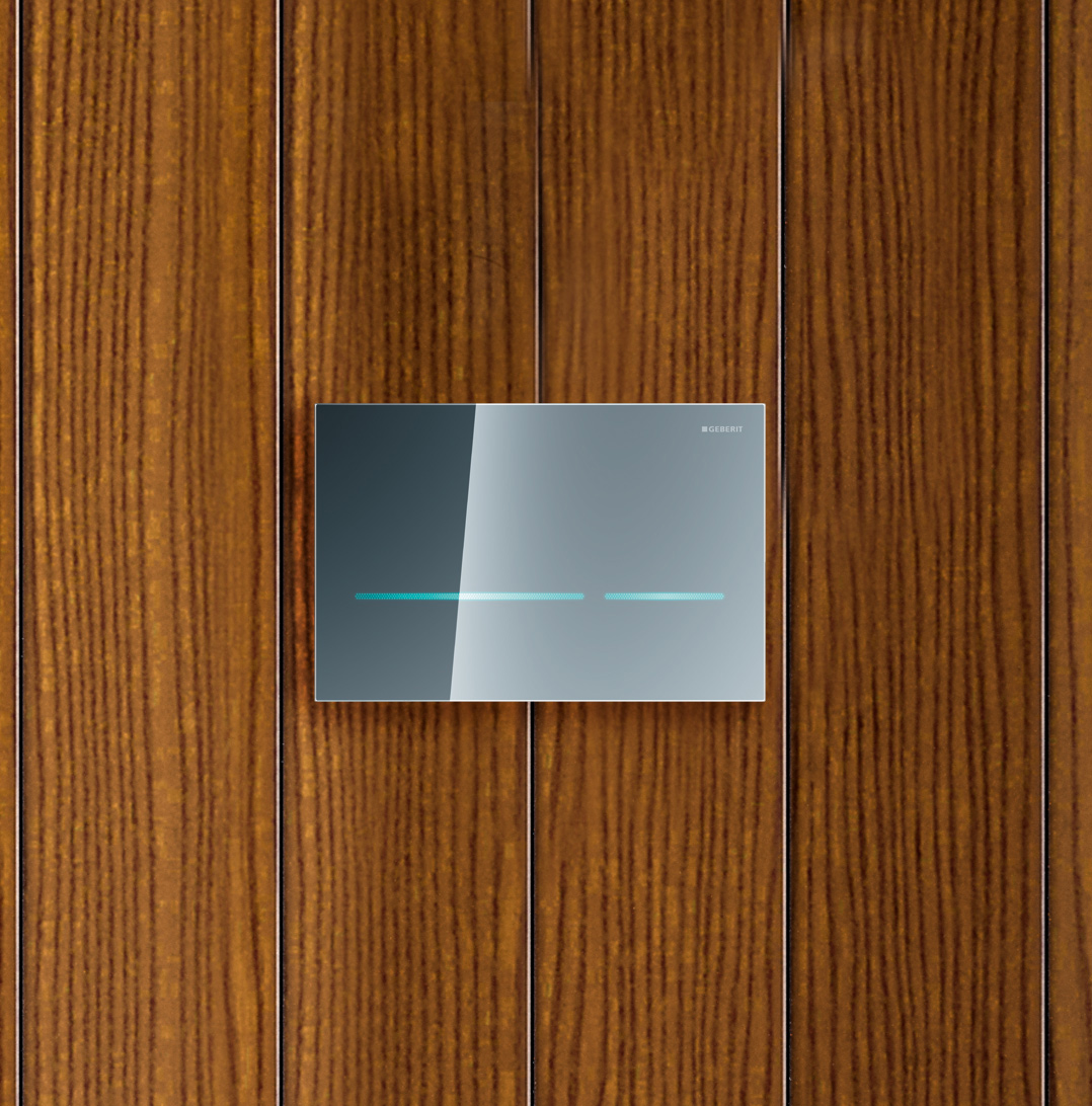 Ber&ouml;ringsfri Spolknapp Geberit Sigma 80