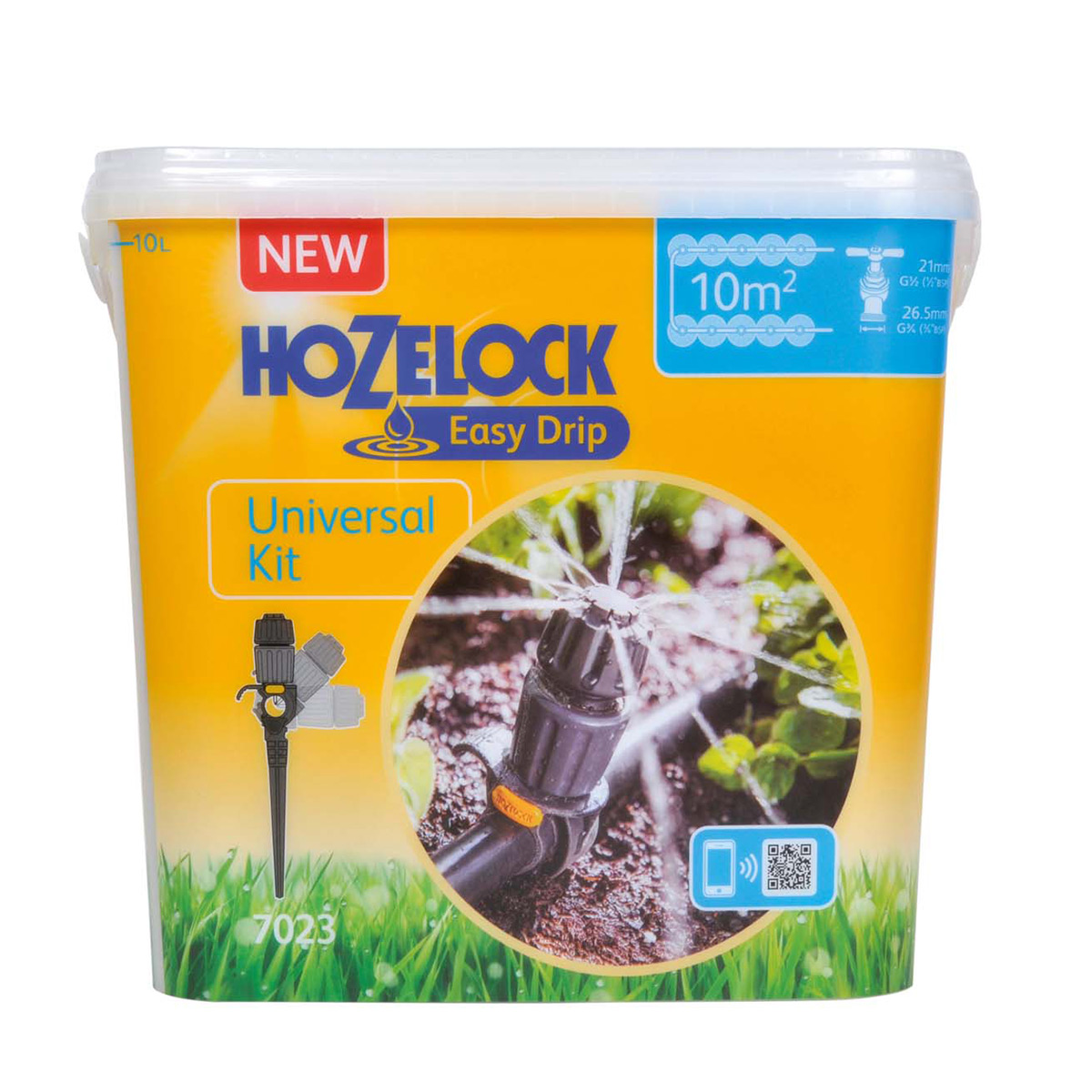 Vanningssett Hozelock 13 mm 10 m2