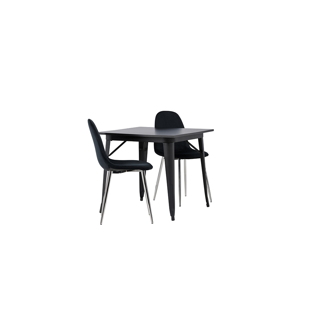 Spisegruppe Venture Home Tempe med 2 stk Polar Stoler