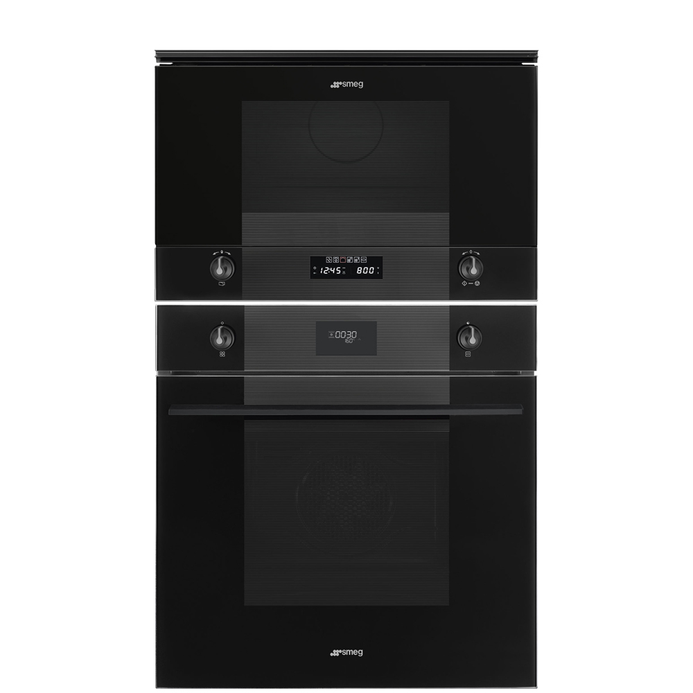 Ovn- og Mikrobølgepakke Smeg SFP6101TB3 + MP122B3 Selvrensende Ovn