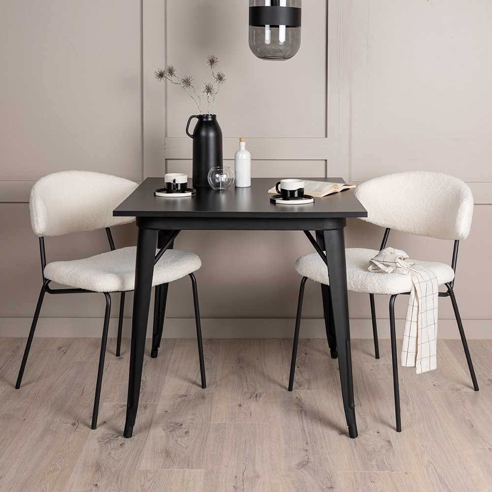 Spisegruppe Venture Home Tempe med 2 Chico Stoler