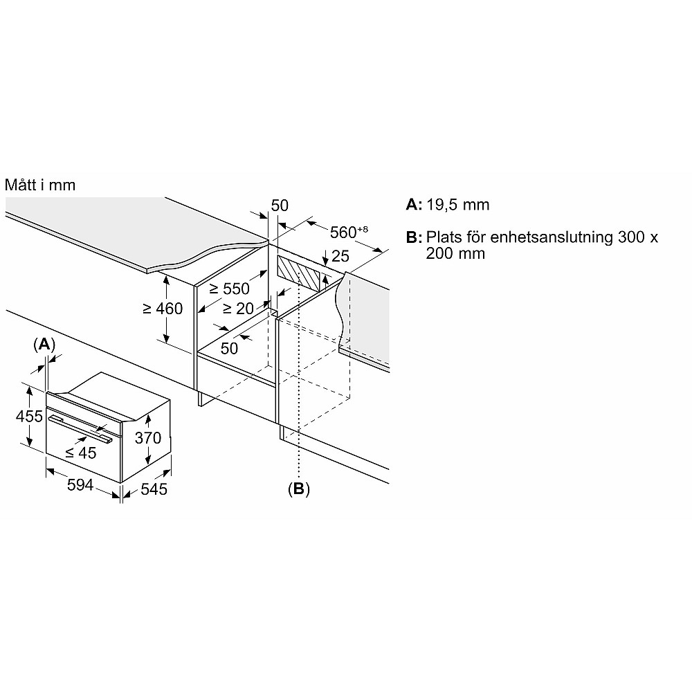 Ovn- og Mikrobølgepakke Siemens iQ700 HM736G1B1 + CE732GXB1 Kombinasjonsovn Med Mikro For Innbygging Sort