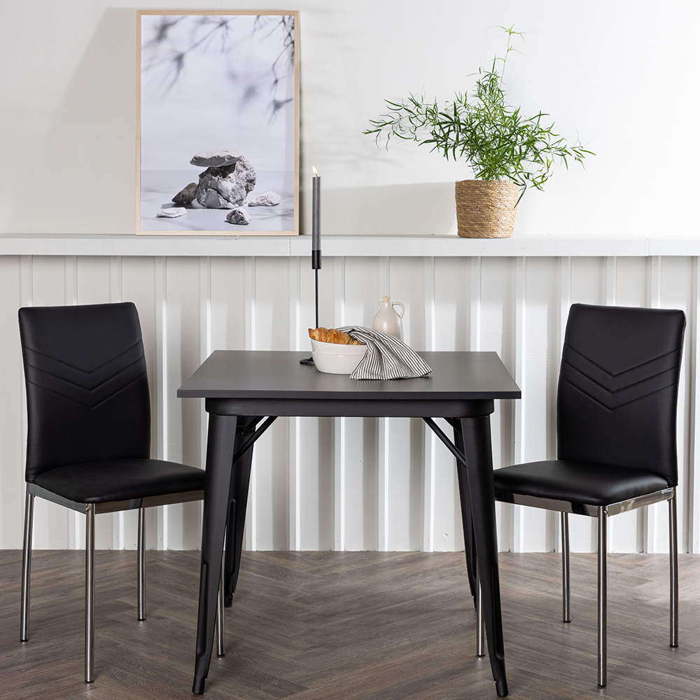 Spisegruppe Venture Home Tempe med 2 stk Lily Stoler