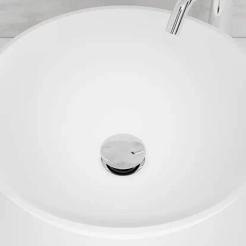 Bunnventil Scandtap Steel Pop-up Universal Duo