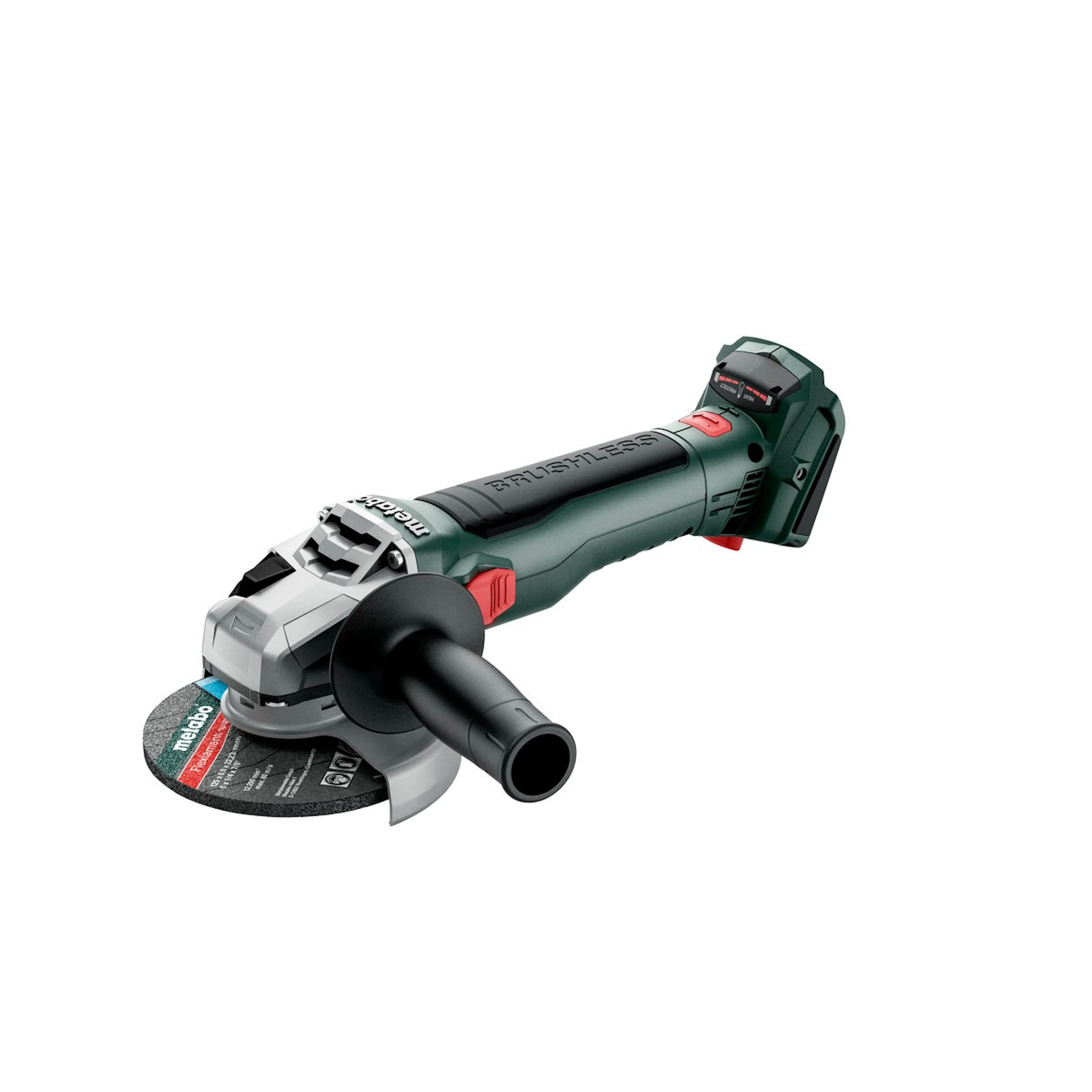 Vinkelsliper Metabo W 18 LT BL 11-125 Solo MetalBOX