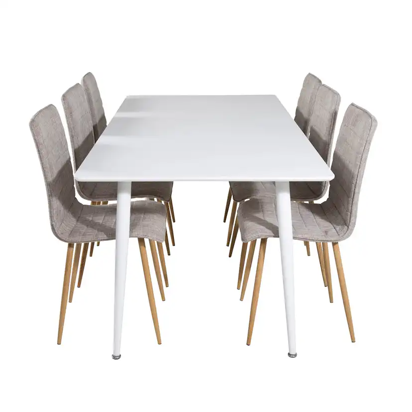 Spisegruppe Venture Home Pobbie med 6 Walter Stoler