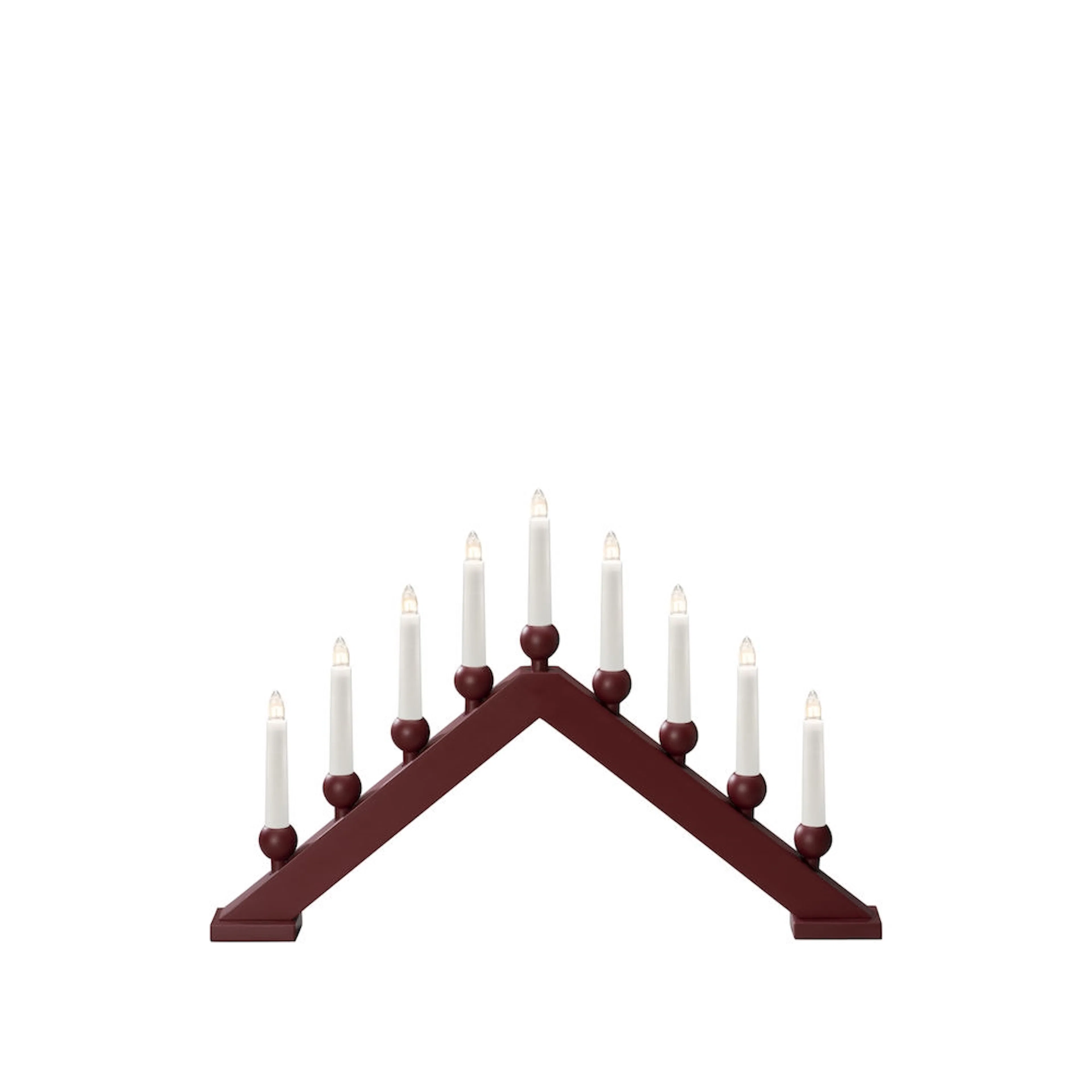 Adventstake Gnosjö Konstsmide 9 Lys Tre