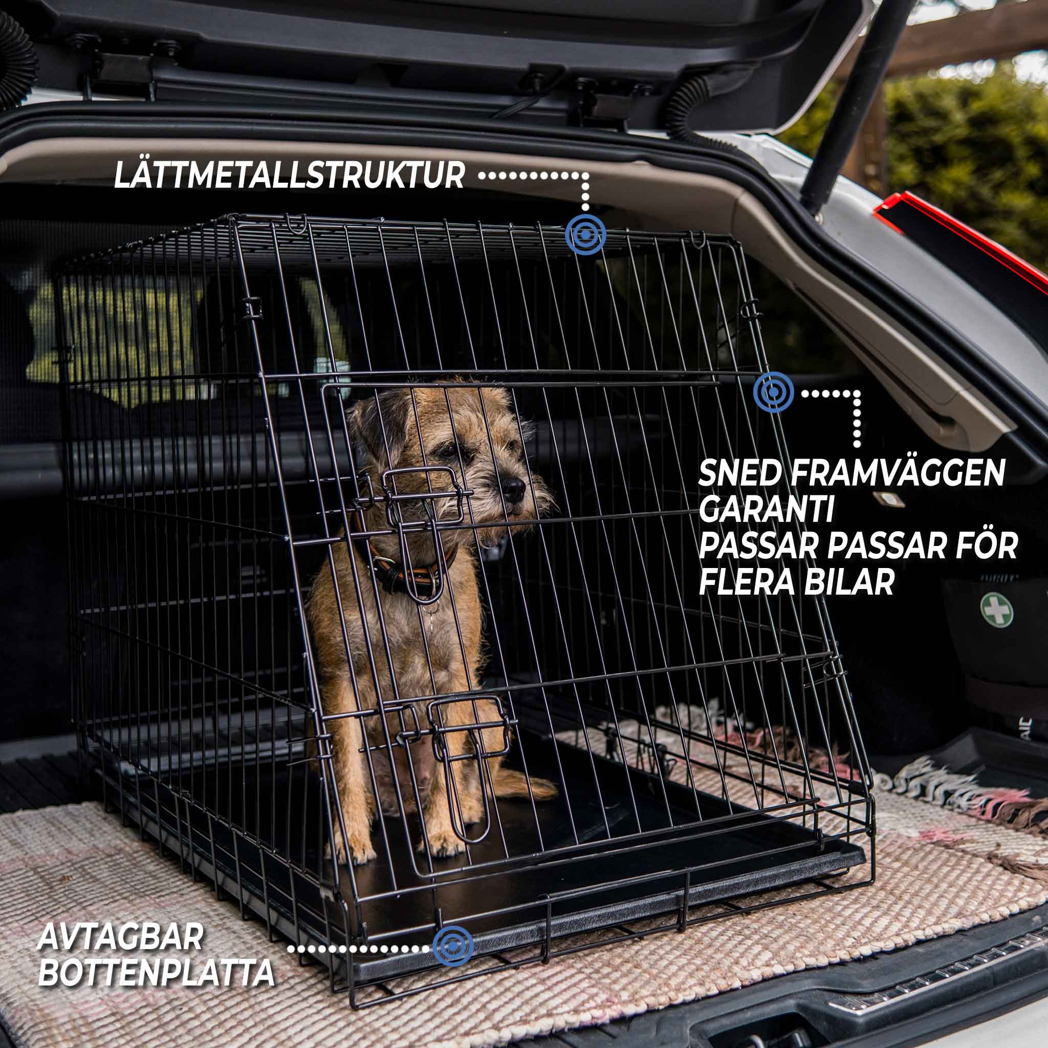 Hundebur Trekker Halvkombi XL