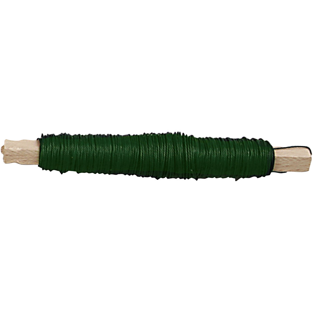 Spoltråd, grön, tjocklek 0,5 mm, 10x50 m/ 1 förp. Grønn