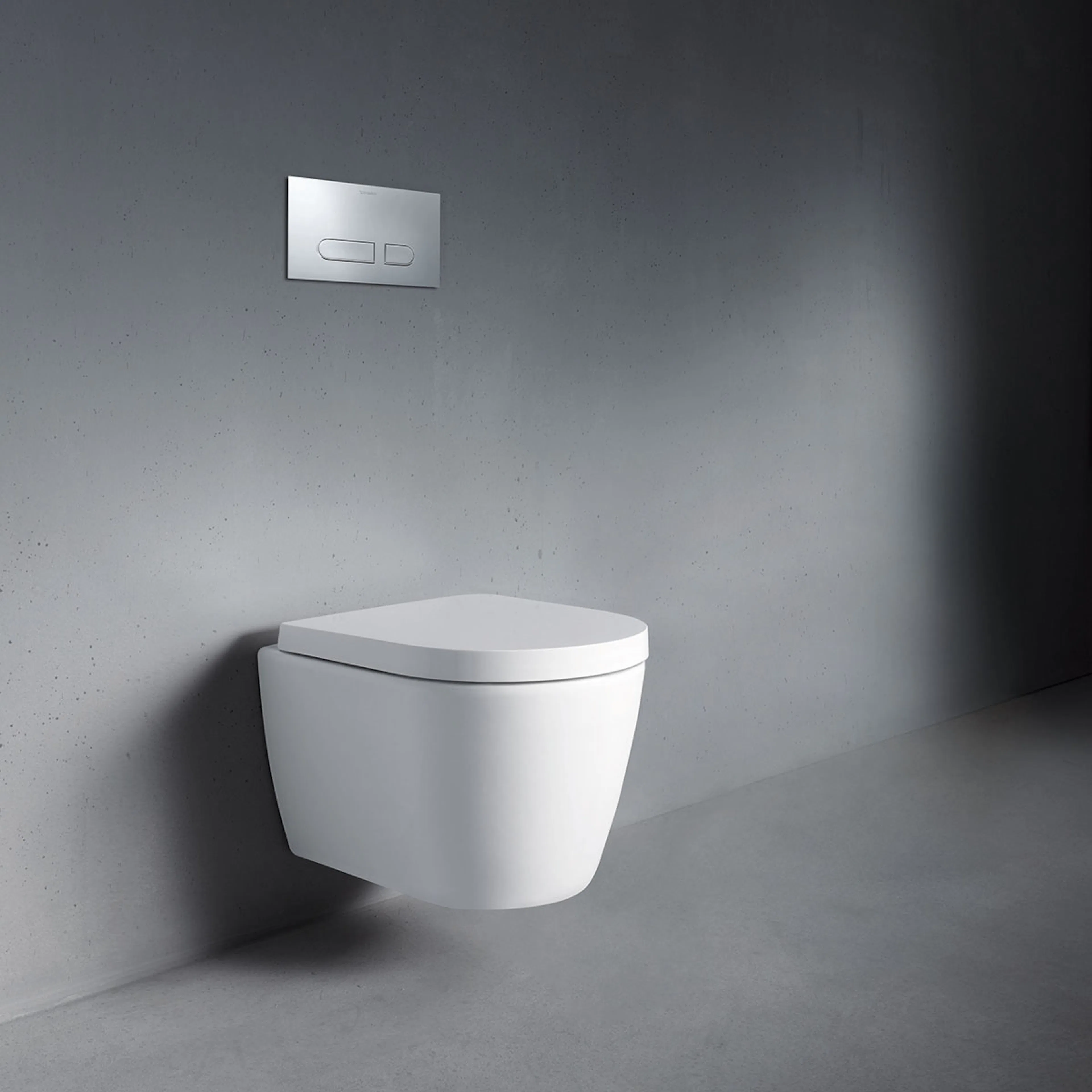 Vegghengt Toalett Duravit ME by Starck Rimless uten Toalettsete