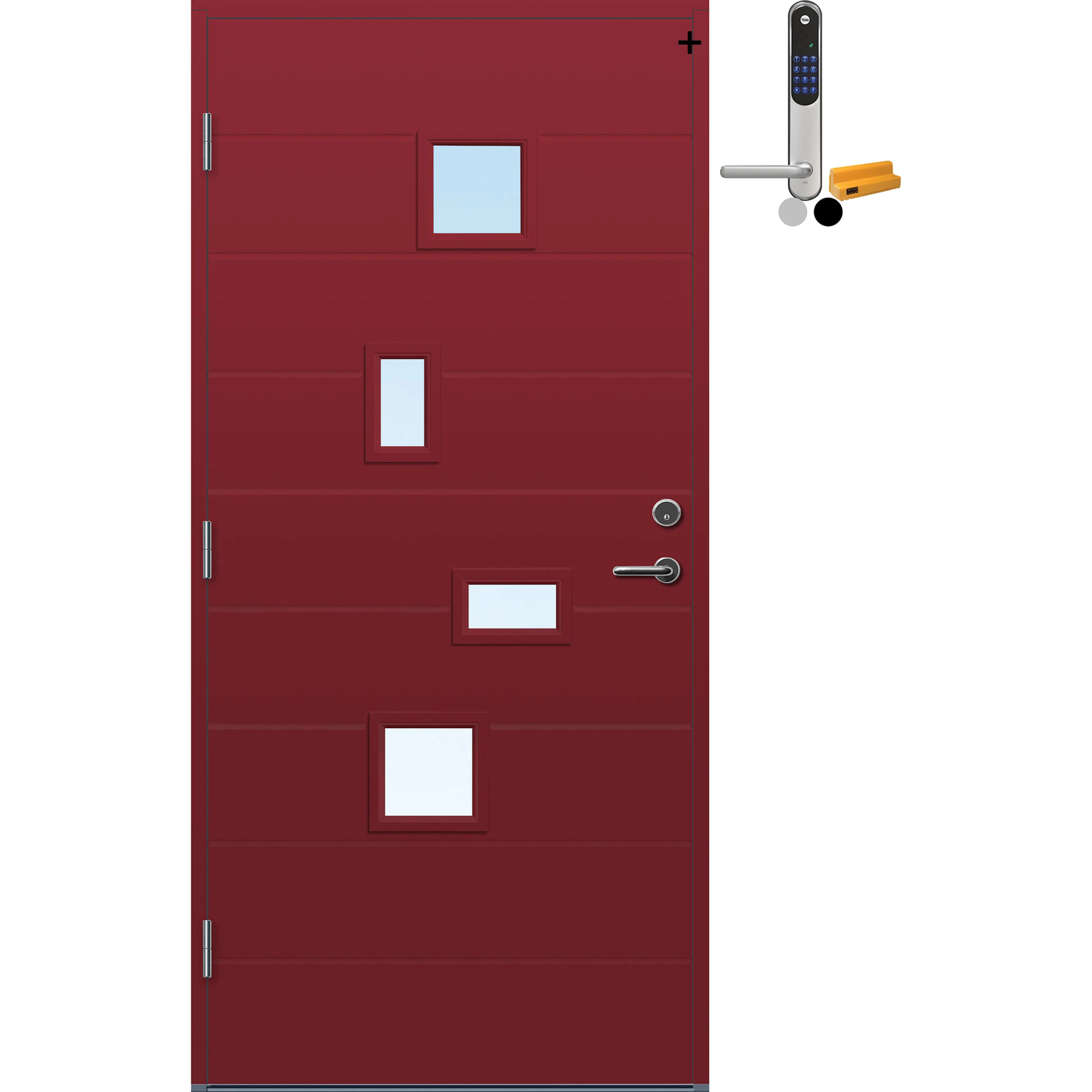NCS S-4050-R, Mørk Rød