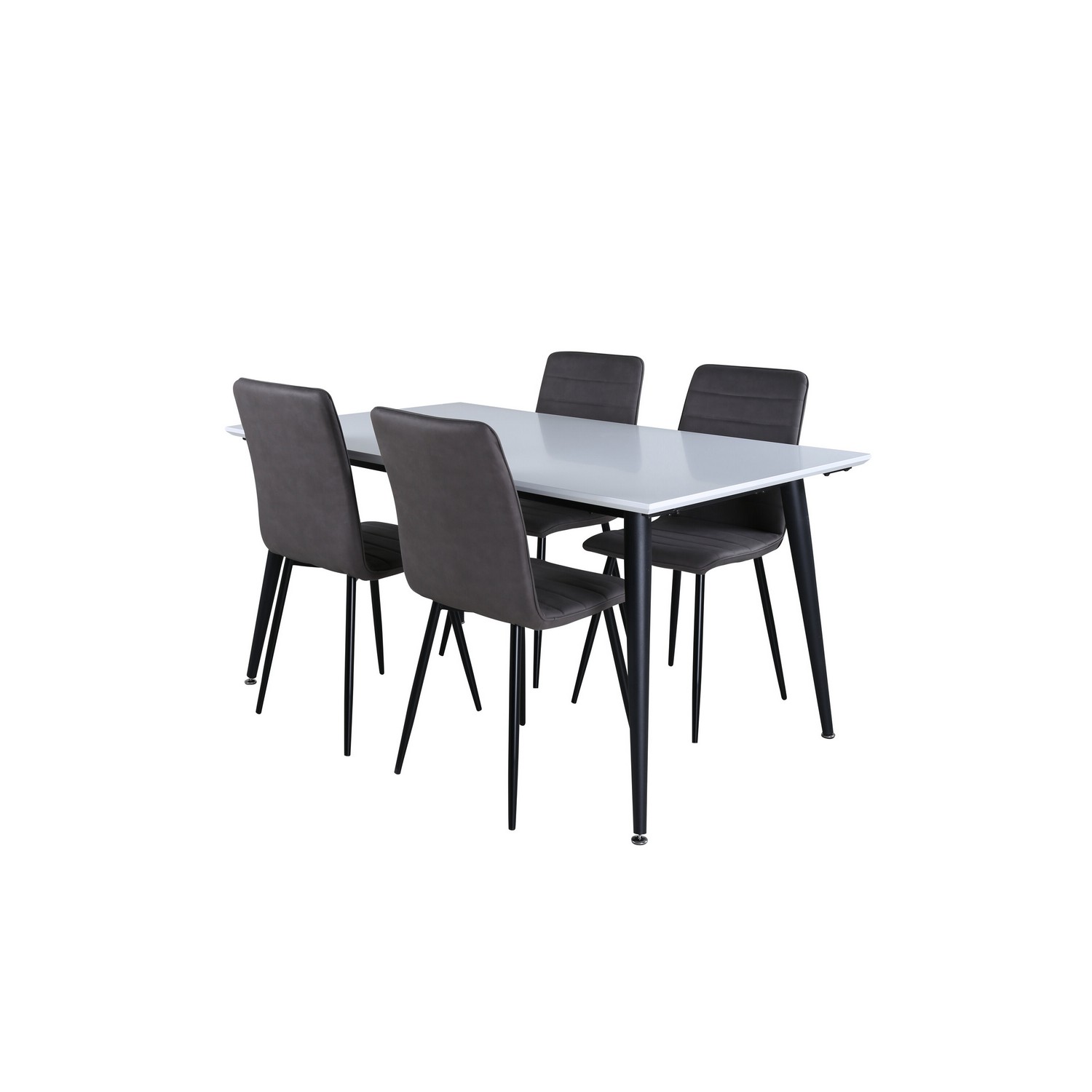 Spisegruppe Venture Home Jolie med 4 Walerina Stoler