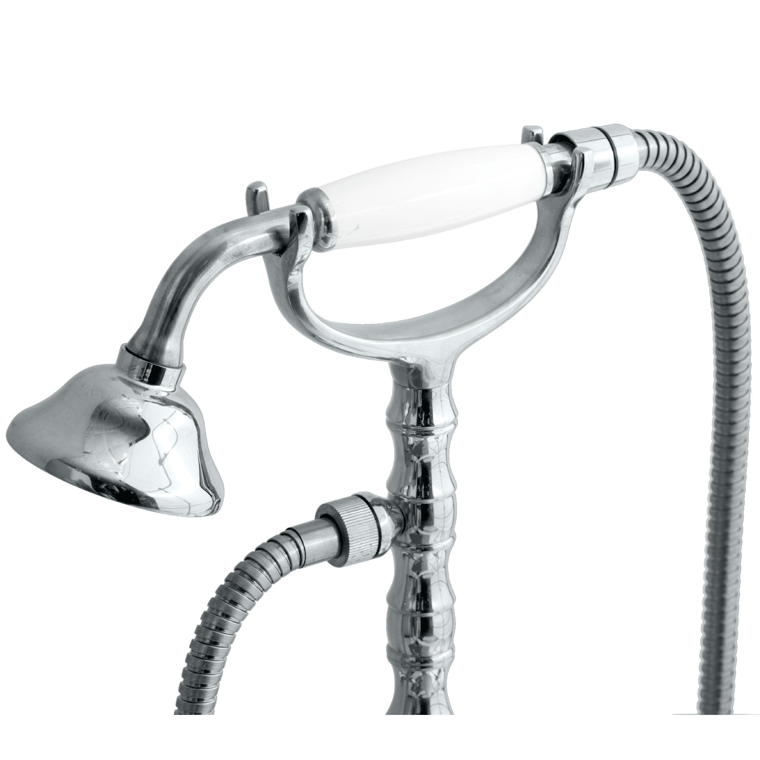 Dusj- og Badekarbatteri Lavabo Retro
