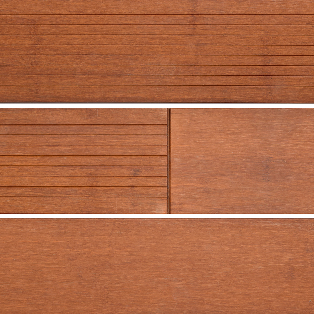 Bambutrall Dasso CTECH-Trall Bred Utegolv med Rillad Yta