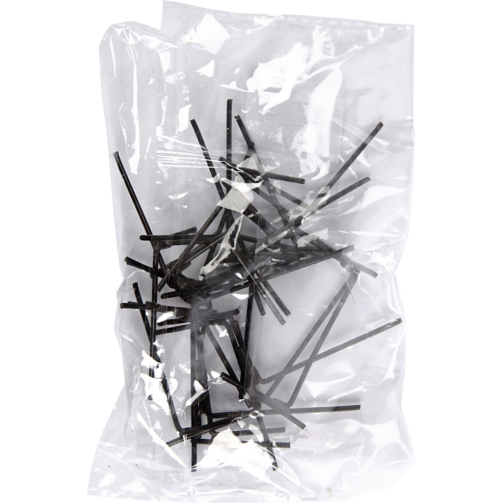 Fugl-/Kyllingføtter Creativ Company Svart 5x2 cm 20 stk/1 Pk