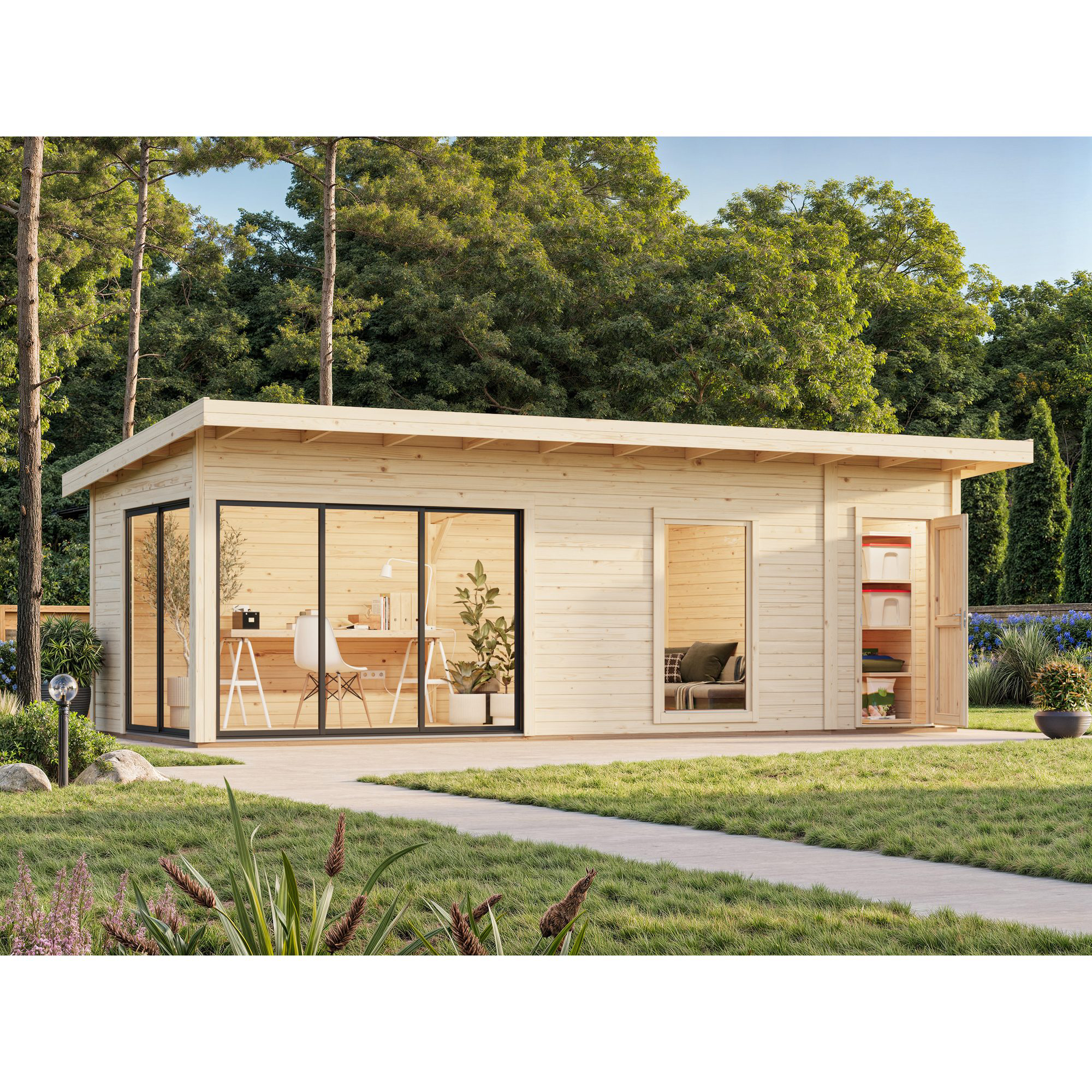 Hagestue Palmako Andrea 22,1 m² Slide (inv. 21,1 m²)