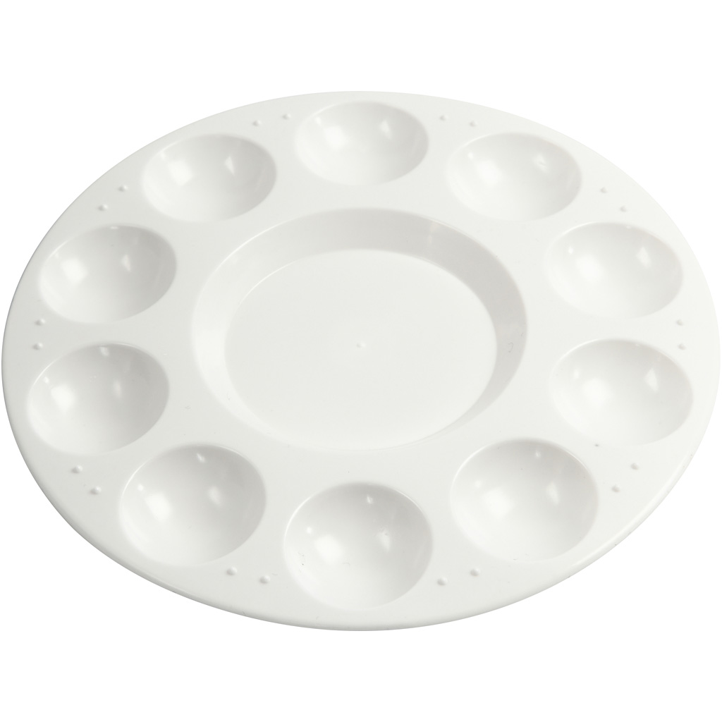 Palett Creativ Company Hvit D17 cm 1 Stk