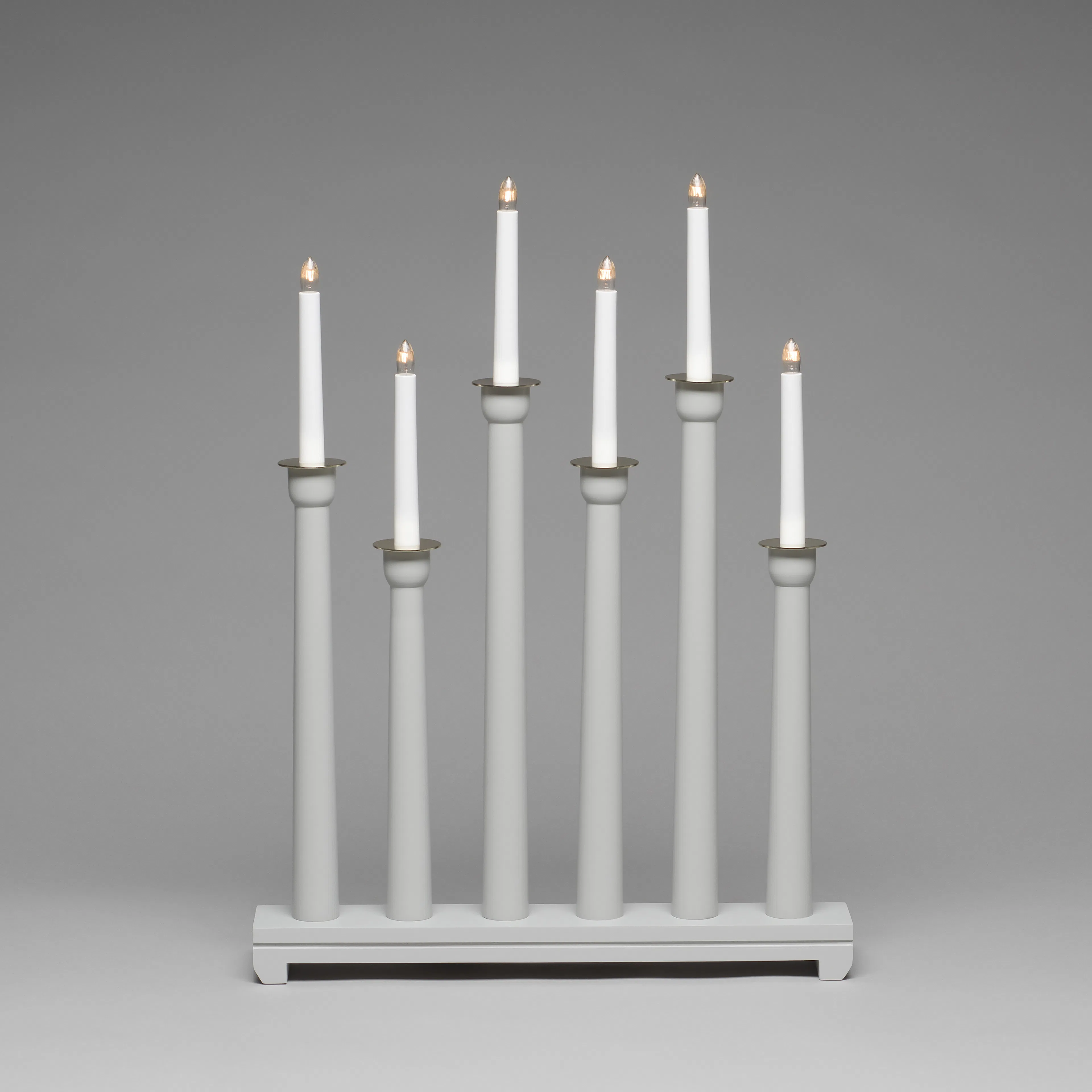 Adventstake Gnosjö Konstsmide 6L Tre Messing