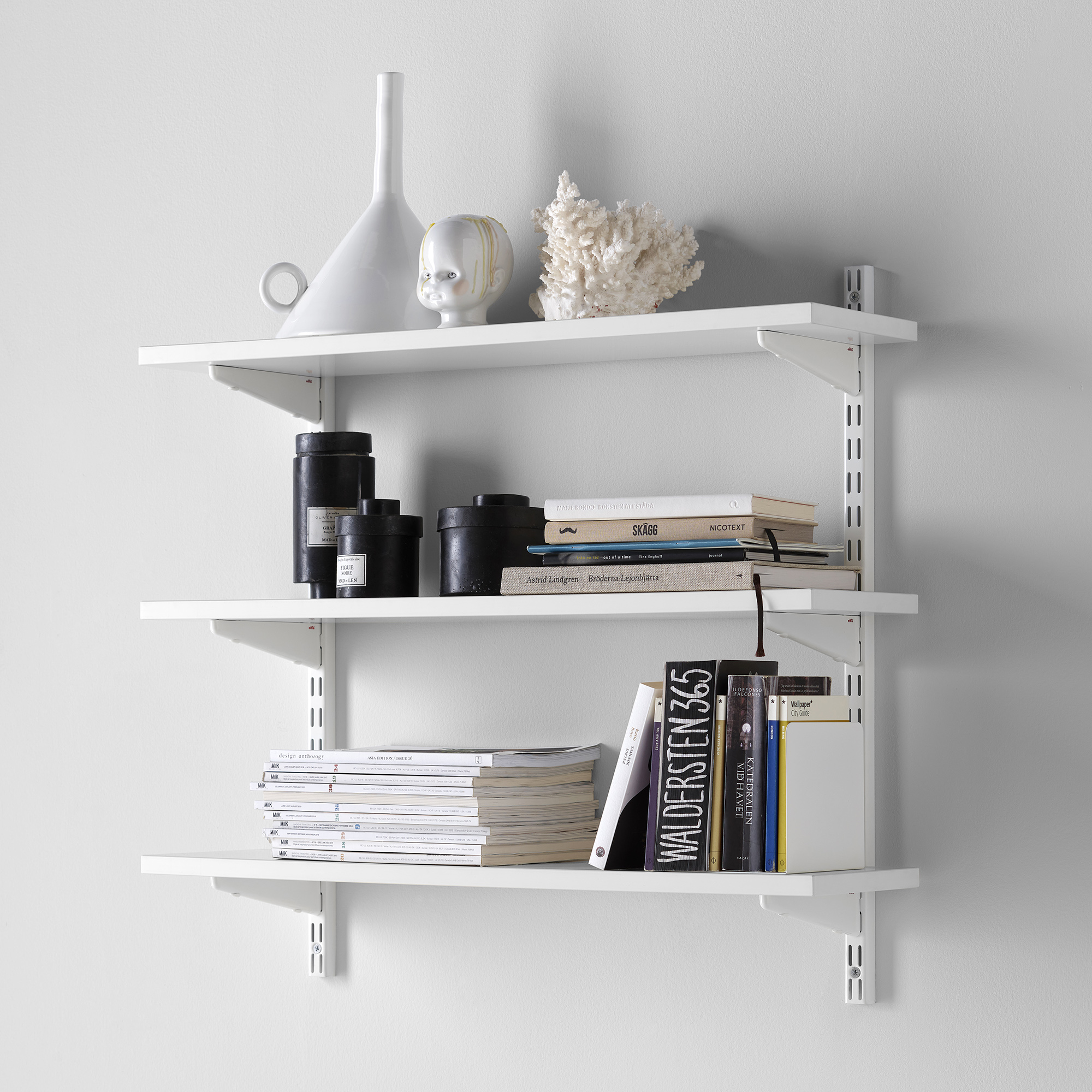 Hyllesystem Elfa Kit Plugg-inn