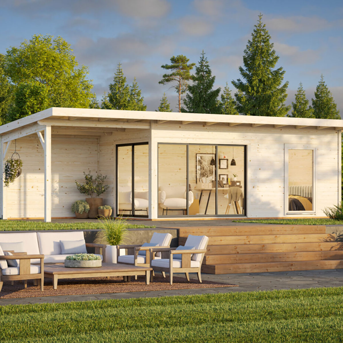 Hagestue Palmako Andrea 17,1 + 8,6 m2