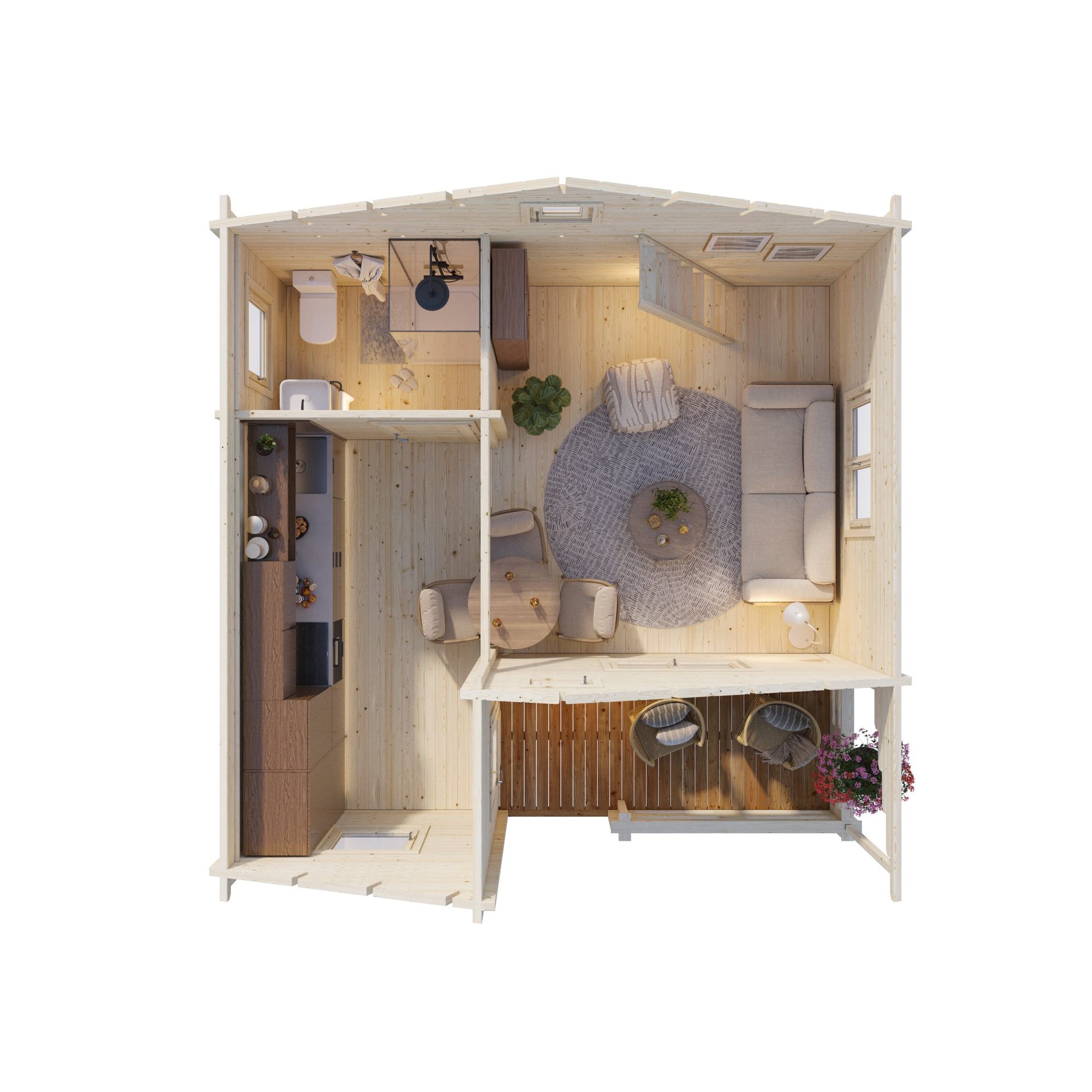 Hytte Palmako Emily 40,1+5,2 m2