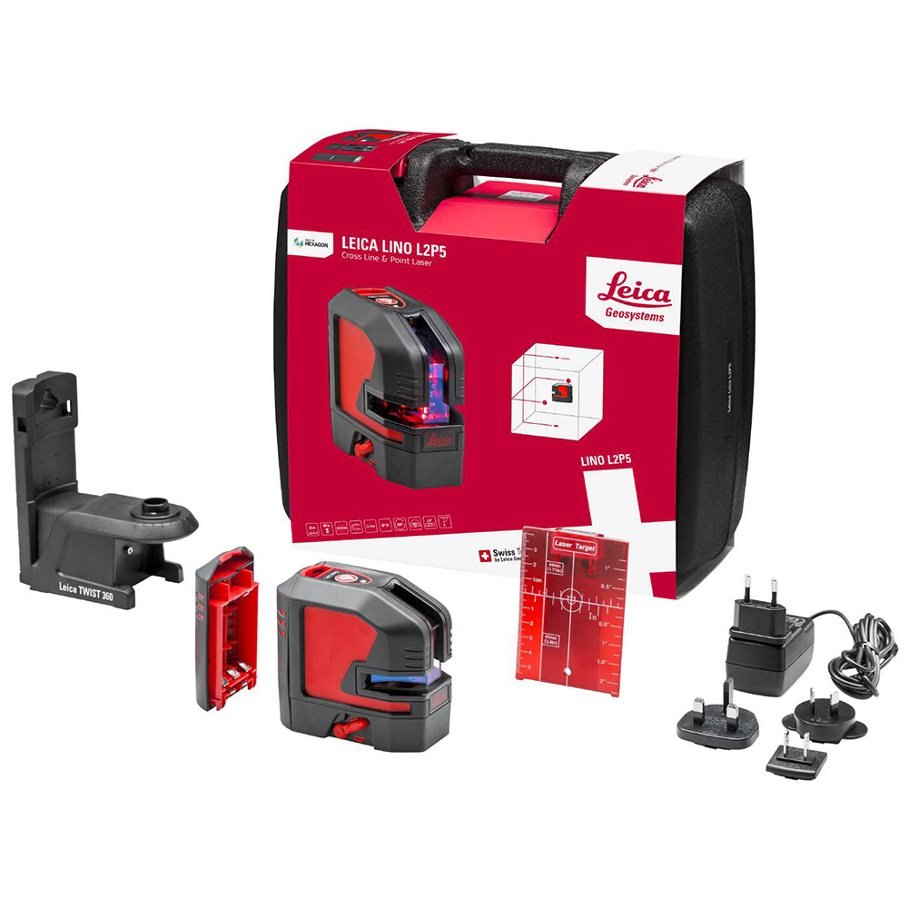 Krysslaser Leica Lino L2P5-1