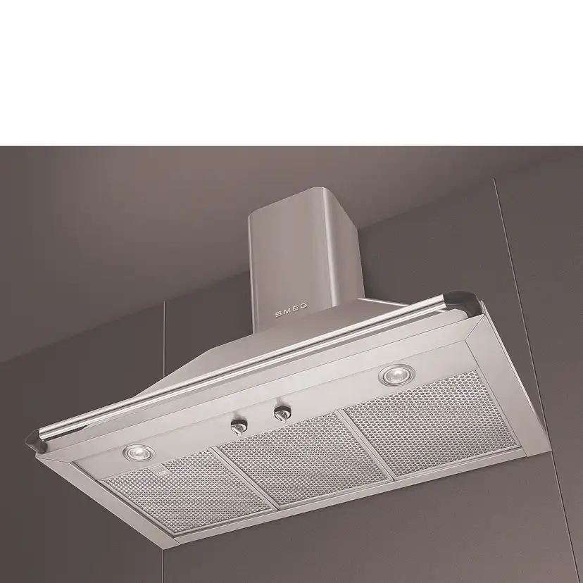 Smeg Väggmonterad Köksfläkt Victoria KTR90XE 90 cm