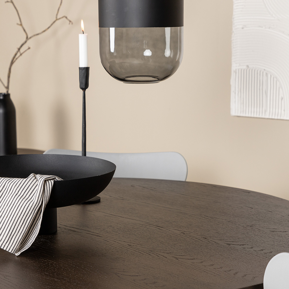 Spisegruppe furniture/fashion Stone med 4 Estes Stoler