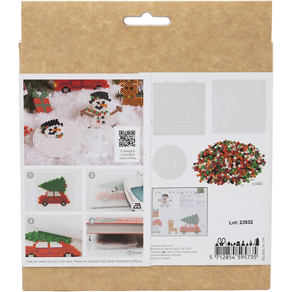 Nabbi Creativ Company DIY Kit BioBeads Julemix