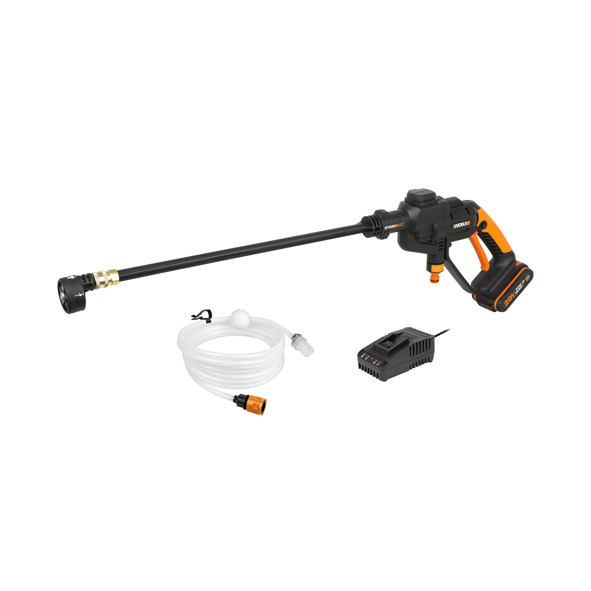 Høytrykksspyler Worx Hydroshot WG620E med Batteri
