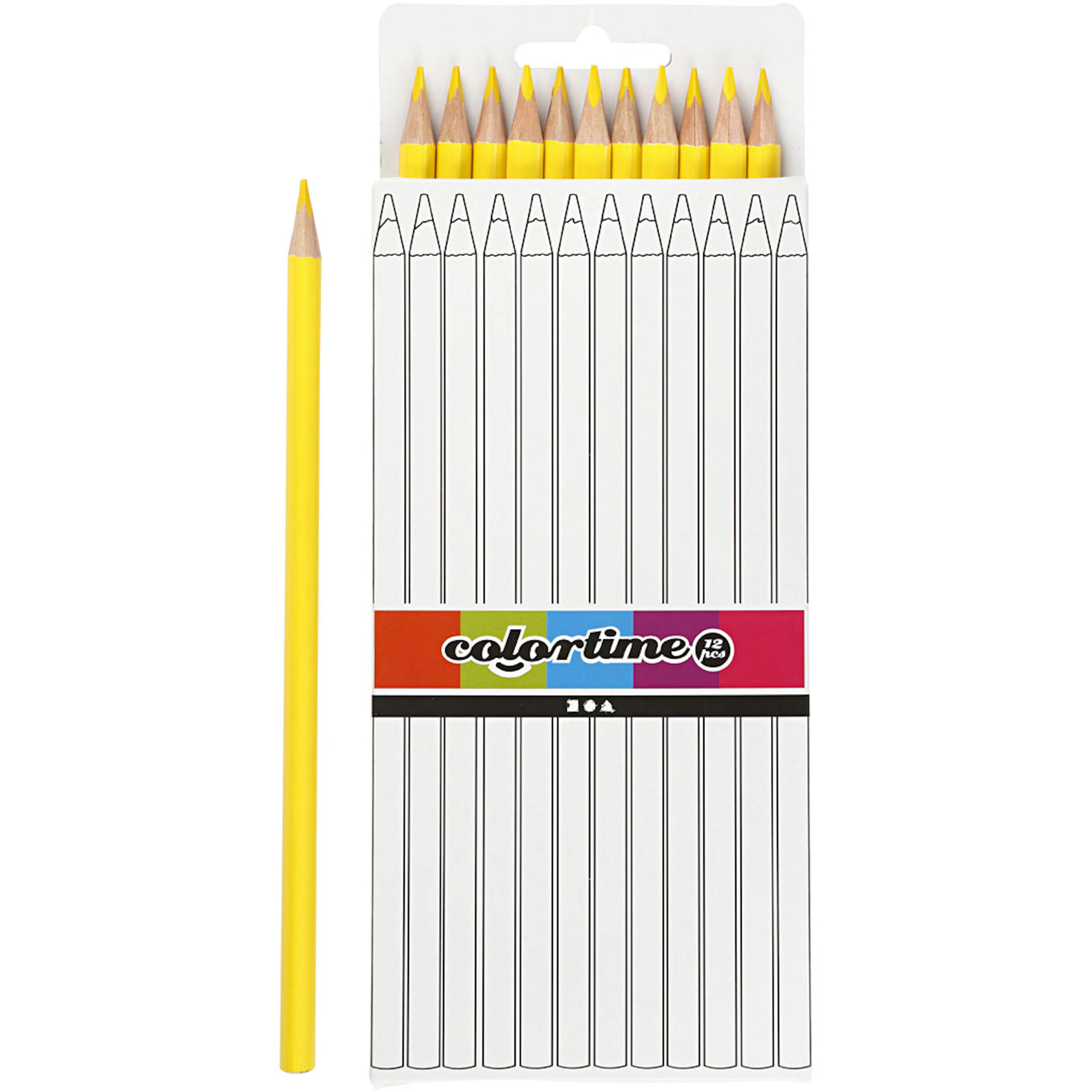 Fargeblyanter Creativ Company Colortime Kjerne 3 mm 12 stk/1 Pk