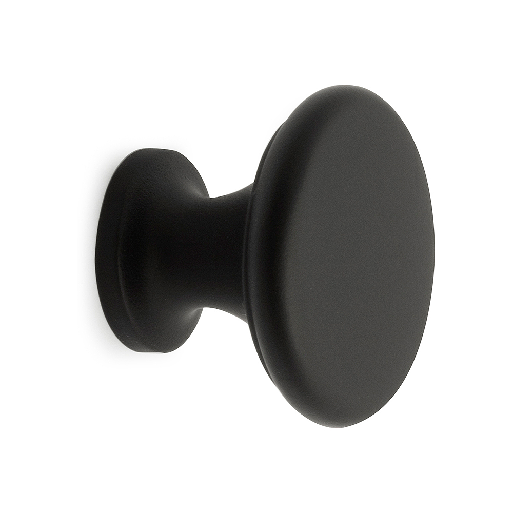 Knopp Habo Adrian Svart, 38 mm