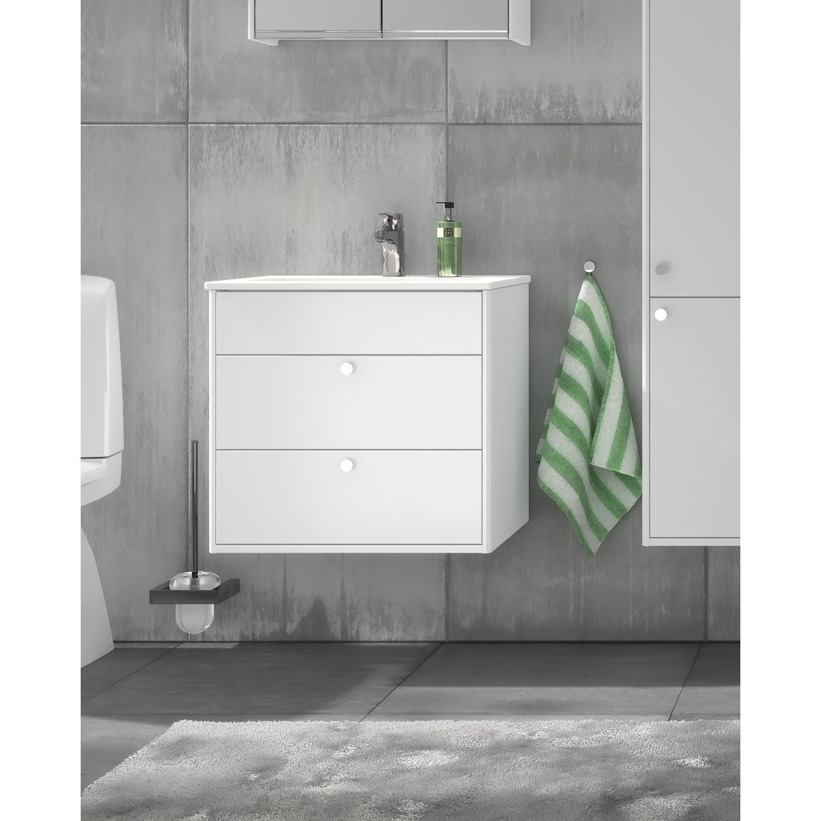 Servantskap Gustavsberg Graphic Kommode 80 cm uten Servant
